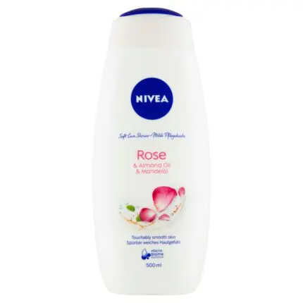 NIVEA Rose & Almond Oil Ošetrujúci sprchovací gél, 500 ml