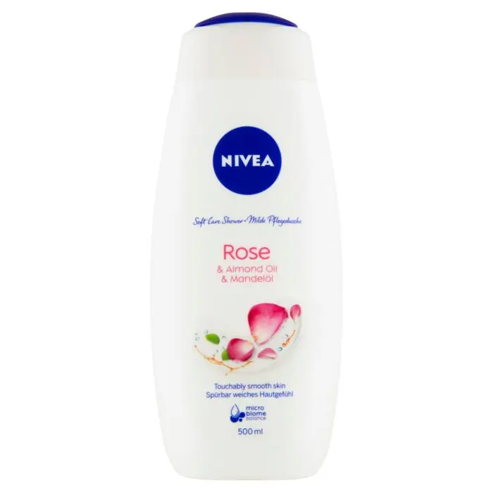 NIVEA Rose & Almond Oil Ošetrujúci sprchovací gél, 500 ml