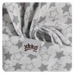 XKKO BMB Bambusová plienka Little Stars Silver, 70x70, MIX 3ks