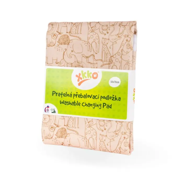 XKKO Safari - Prebaľovacia podložka - Honey Mustard, 50x70