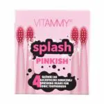VITAMMY SPLASH, Náhradné násady na zubné kefky SPLASH, ružová/pink/, 4ks
