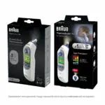 BRAUN ThermoScan 7+ IRT6525 ušný teplomer so systémom "AGE Precision", s osvetlením