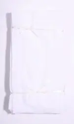 XKKO LUX vysokogramážne bavlnené plienky 80x80 biele - 10ks