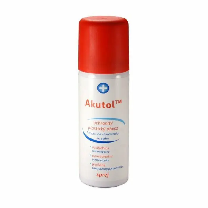 AKUTOL Tekutý obväz v spreji, 60ml