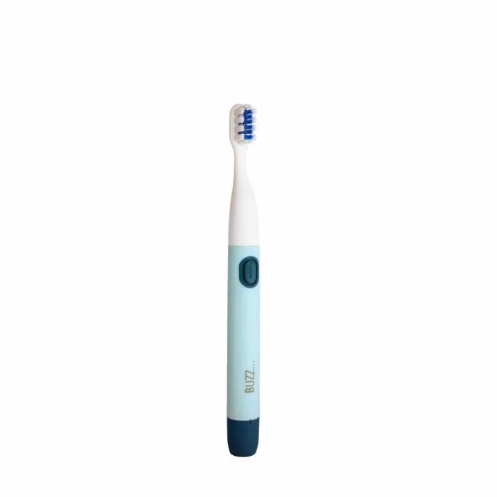 VITAMMY BUZZ Sonická zubná kefka s 28 000 mikropohybmi, 2 programy čistenia, modrá/navy