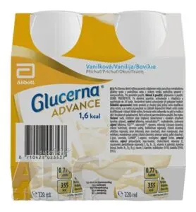 Glucerna ADVANCE 1,6 kcal vanilková príchuť 24x220 ml