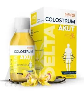 DELTA COLOSTRUM AKUT Vanilka tekuté 1x125 ml