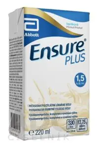 Ensure PLUS vanilková príchuť 24x220 ml