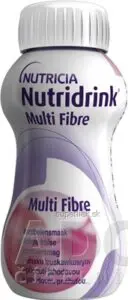 Nutridrink Multi Fibre s jahodovou príchuťou 24x200 ml (4800 ml)