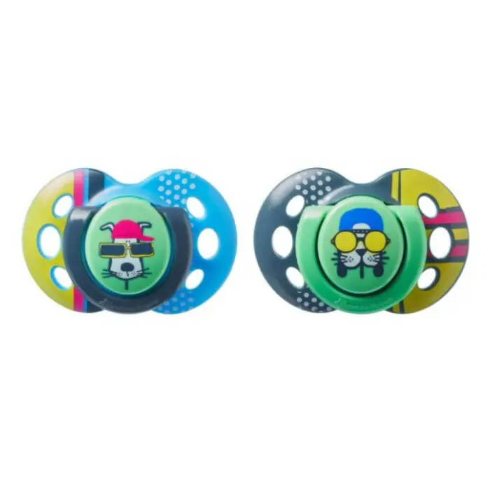 Tommee Tippee CTN Fun, Silikónový cumlík, 18-36m, 2ks