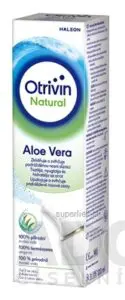 Otrivin Natural Aloe Vera nosový sprej s obsahom morskej vody 1x100 ml