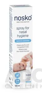 nosko sprej na nosovú hygienu izotonická morská voda 1x100 ml