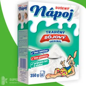 SÓJOVÝ SUŠENÝ NÁPOJ náhradka mlieka 1x350 g