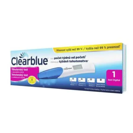 Tehotenský test Clearblue Rýchla detekcia 1x1 ks