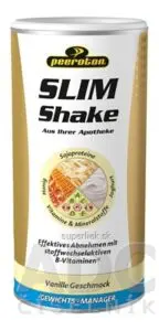 Peeroton SLIM Shake prášok s vanilkovou príchuťou 1x500 g