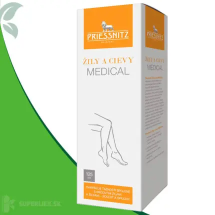 Priessnitz Žily a cievy Medical gél 1x125 ml