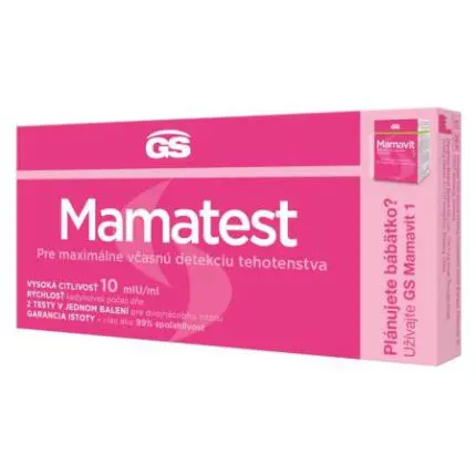 GS Mamatest tehotenský test 1x2 ks