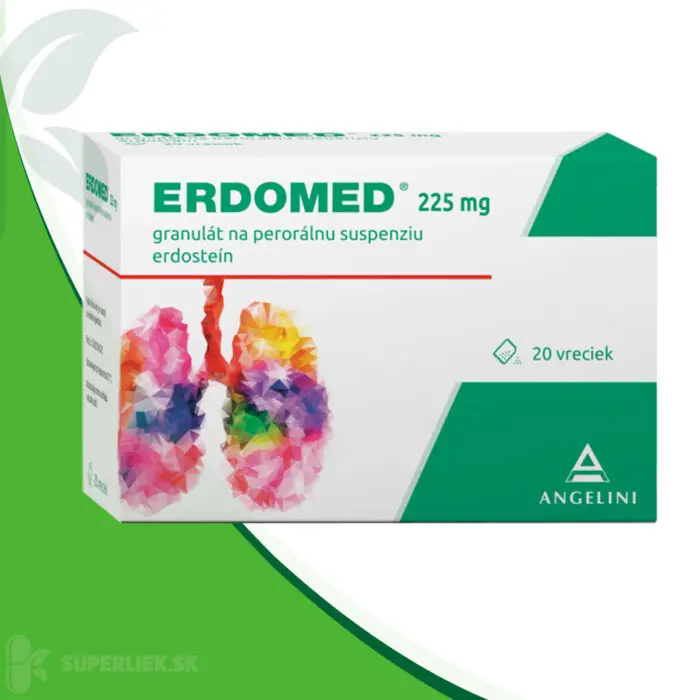 ERDOMED 225 mg gru por 1x20 vrecúšok
