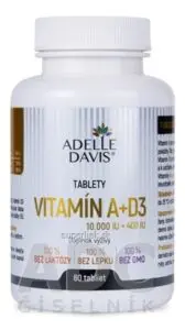 Adelle Davis VITAMÍN A+D3 tbl 1x60 ks