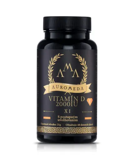 AUROMEDA Vitamín D 2000 IU Xi-s postupným uvoľnovaním 60cps