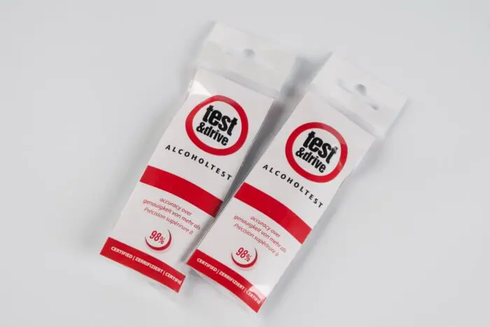 Test&Drive Jednorazový alkohol tester, 10ks