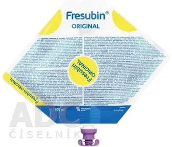 Fresubin ORIGINAL emu gen, vak EasyBag, príchuť neutrálna 15x500 ml (7500 ml)