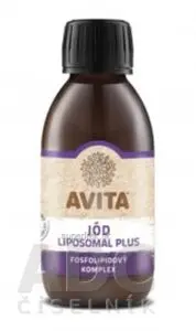 AVITA JÓD LIPOSOMAL PLUS fosfolipidový komplex 1x200 ml