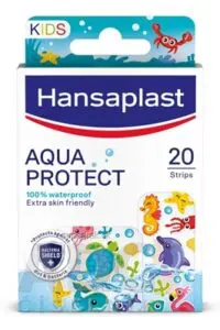 Hansaplast AQUA PROTECT KIDS náplasť, 2 veľkosti 1x20 ks