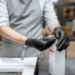 CLARA Bezpúdrové nitrilové rukavice čierne XL, 100 ks