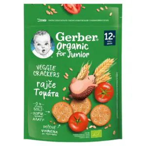 Gerber Junior Organic KREKRY s mrkvou 1x100 g