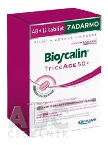 Bioscalin TricoAge 50+ tbl (48+12 zadarmo) 1x60 ks