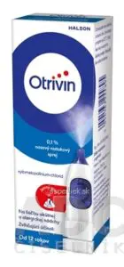 Otrivin 0,1 % aer nao (fľ.HDPE s dávkovačom ovl. palcom) 1x10 ml