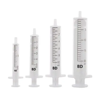 BD Discardit Injekčná striekačka jednorazová dvojdielna - 2 ml / 100ks