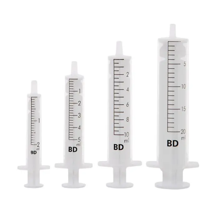 BD Discardit Injekčná striekačka jednorazová dvojdielna - 2 ml / 100ks