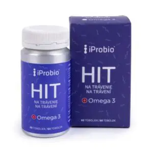 iProbio HIT na Trávenie cps +Omega 3 1x60 ks