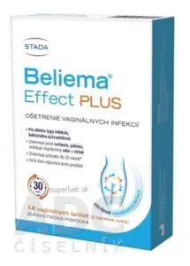 Beliema Effect Plus vaginálne tablety 1x14 ks