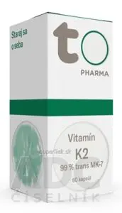 TOTO VITAMÍN K2 60 µg cps 1x60 ks