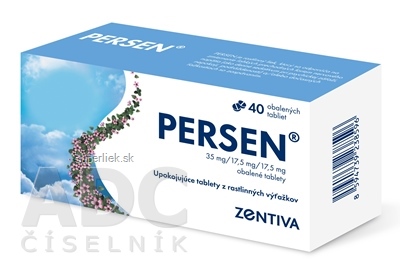 PERSEN tbl obd (35 mg/17,5 mg/17,5 mg) 1x40 ks
