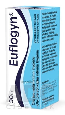 EUFLOGYN olej pre vonkajšiu intímnu hygienu 1x30 ml