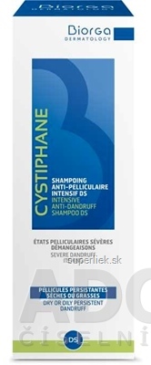 Cystiphane BIORGA DS Intenzívny šampón proti lupinám 1x200 ml