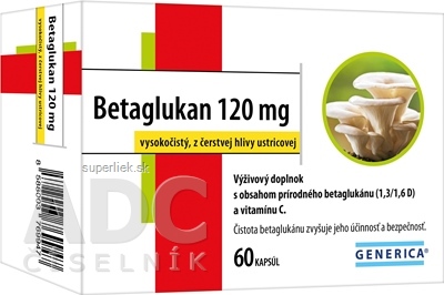 GENERICA Betaglukan 120 mg cps 1x60 ks