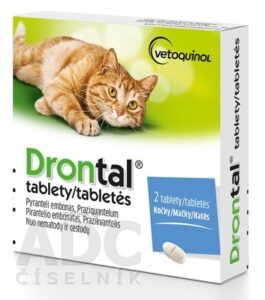 Drontal tablety (pre mačky) tbl 1x2 ks
