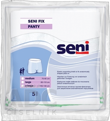 Seni FIX PANTY Large elastické fixačné nohavičky (obvod 85-120 cm) 1x5 ks