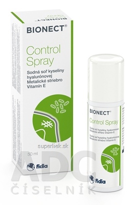 BIONECT Control Spray sprej na ošetrenie rán (inov. 2022) 1x50 ml
