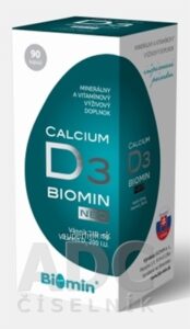 Biomin CALCIUM NEO S VITAMÍNOM D3 cps 1x90 ks
