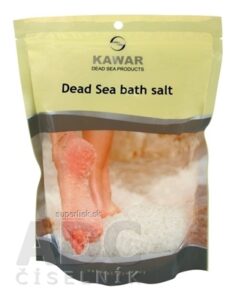 KAWAR SOĽ Z MŔTVEHO MORA kúpeľová soľ, vrecko 1x1000 g