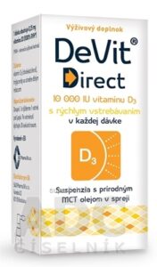 DeVit Direct 10 000 IU sprej 1x6 ml