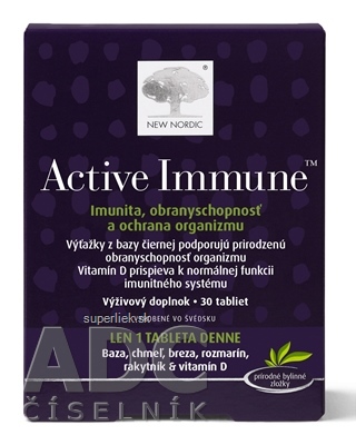 NEW NORDIC Active Immune tbl 1x30 ks