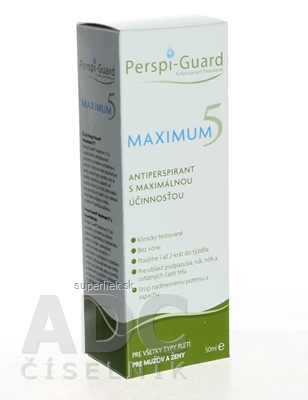 Perspi-Guard MAXIMUM 5 antiperspirant 1x50 ml
