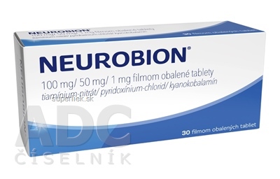 Neurobion 100 mg/50 mg/1 mg tbl flm (blis.PVC/PVDC/Al) 1x30 ks
